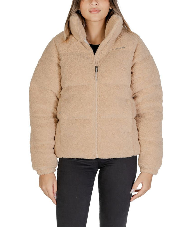 Columbia Beige Nylon Coat