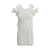 Self-Portrait Knit Ruffle mini Dress
