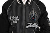 Dolce & Gabbana Black DD58 SG62 Sequined Beaded Jacket