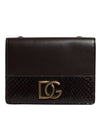 Dolce & Gabbana Leather Logo Outfito.ae