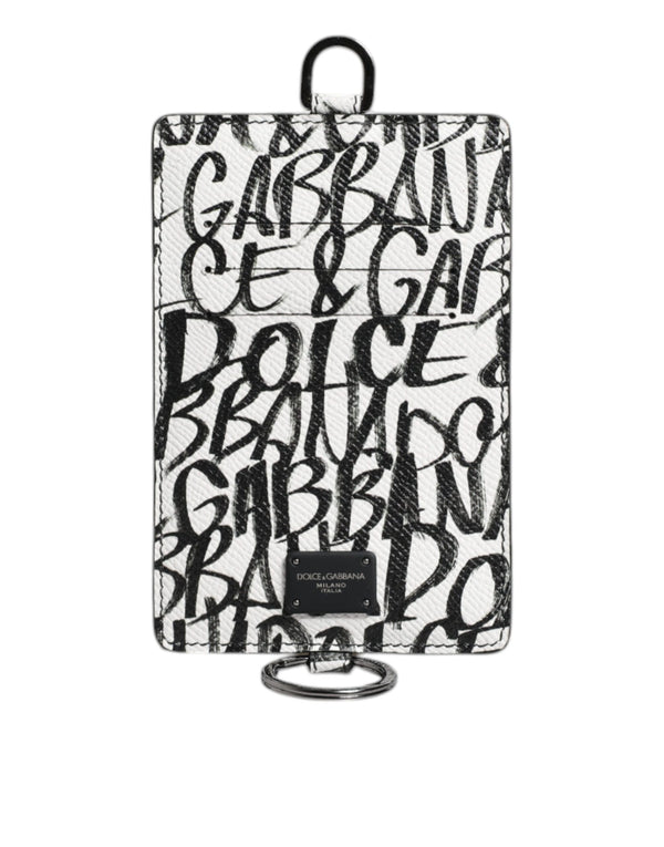 Dolce & Gabbana Leather Logo Outfito.ae