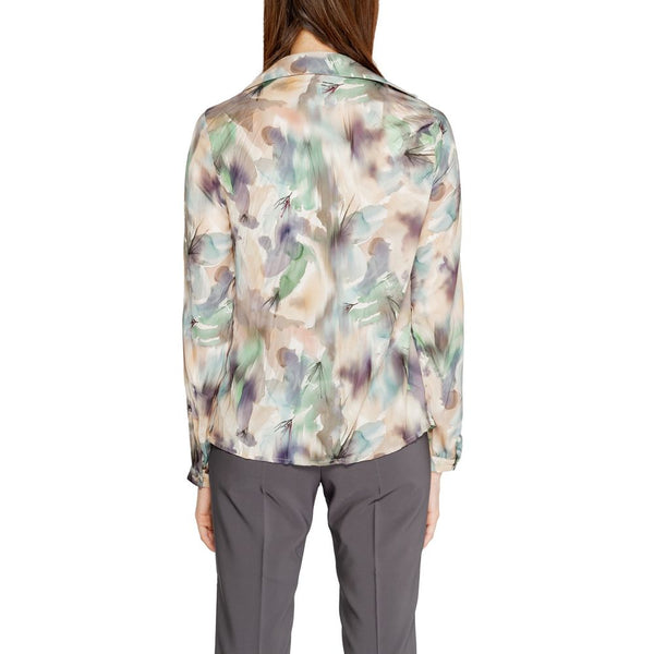 Rinascimento Green Polyester Blouse