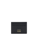 Dolce & Gabbana Black Calf Leather Bos Taurus Wallet