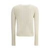Guest in Residence Cashmere Braided Sweater