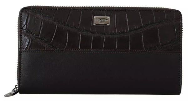 Dolce & Gabbana Leather Logo Outfito.ae