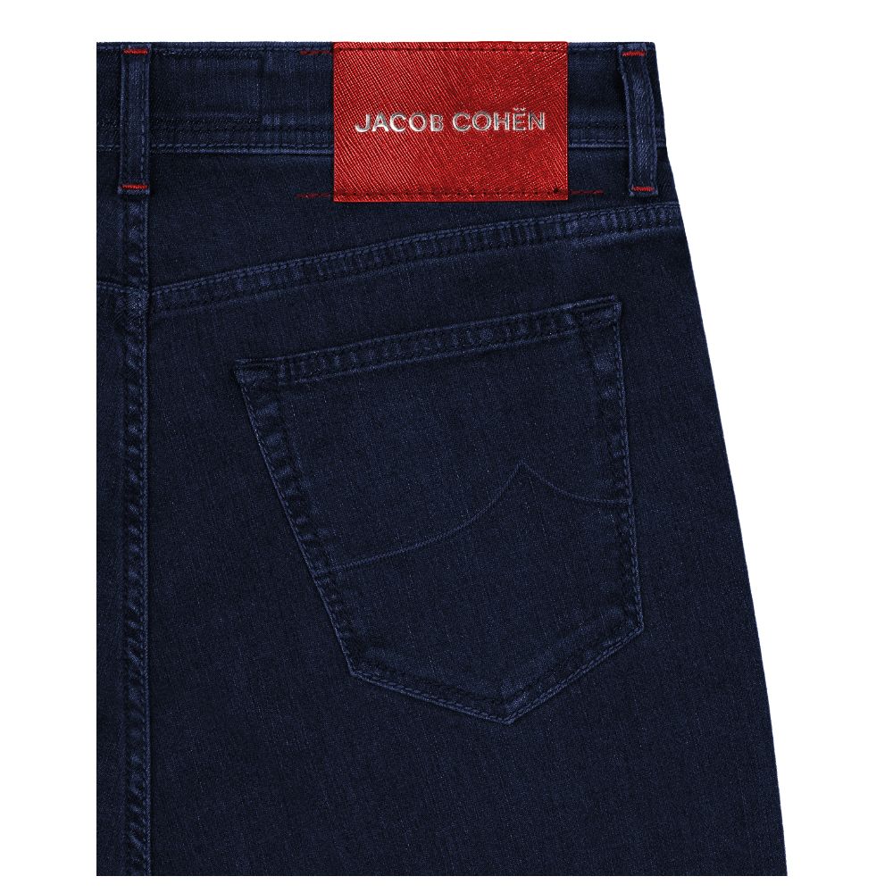Jacob Cohen Blue Cotton Men Regular Fit Jean