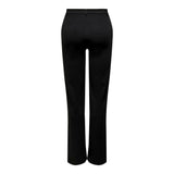 Jacqueline De Yong Black Elastane Casual Pants
