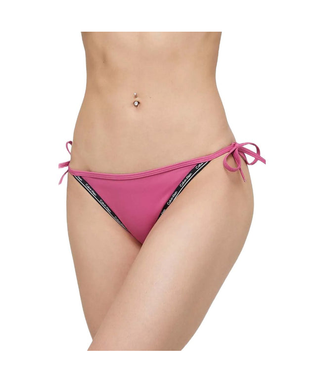 Calvin Klein Jeans Pink Polyester Swim Brief