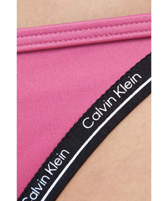 Calvin Klein Jeans Pink Polyester Swim Brief