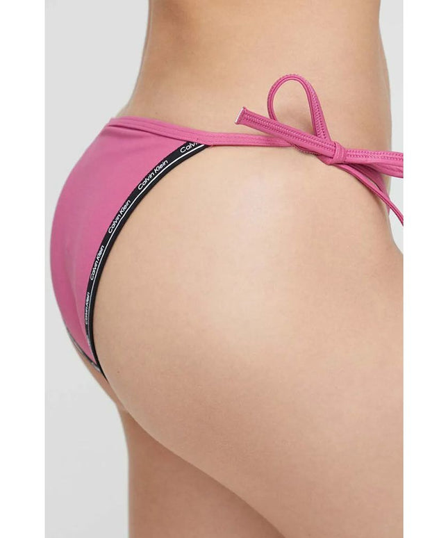 Calvin Klein Jeans Pink Polyester Swim Brief
