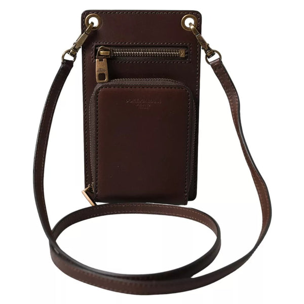 Dolce & Gabbana Leather Logo Outfito.ae