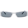More & More Silver Metal Sunglasses