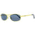 More & More Yellow Metal Sunglasses