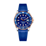 Bobroff Black Rubber Watch