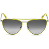 Just Cavalli Yellow Metal Sunglasses