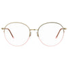 Love Moschino Rose Gold Metal Frames