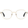 Moschino Rose Gold Metal Frames