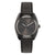 Adidas Black Leather Watch