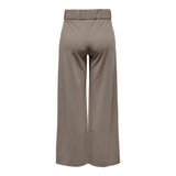 Jacqueline De Yong Brown Polyester Casual Pants