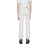 Vero Moda Beige Cotton Bootcut Jean