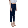 Street One Blue Cotton Pant