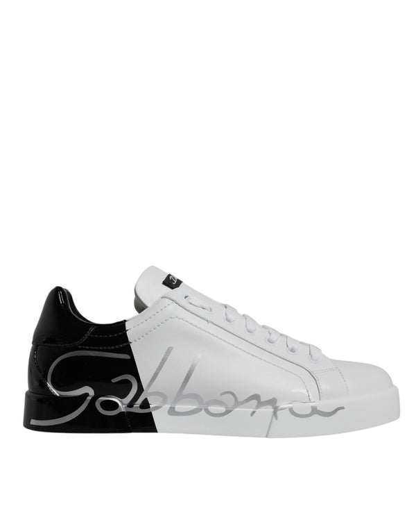 Dolce & Gabbana Leather Logo Outfito.ae