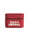 Dolce & Gabbana Leather Logo Outfito.ae