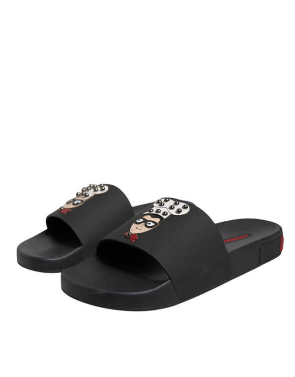 Dolce & Gabbana Leather Logo Outfito.ae