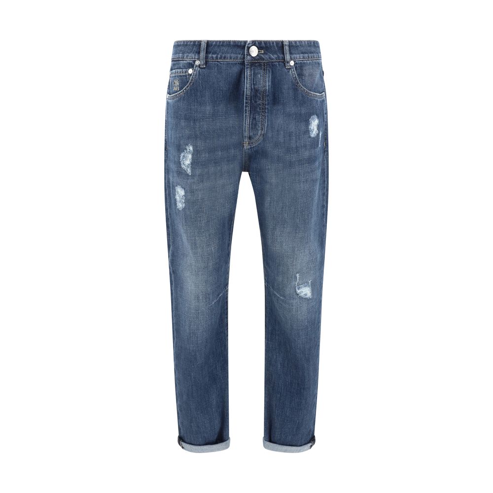 Brunello Cucinelli Brunello Cucinelli Worn-out Jeans (Italian Size MEN: IT44 | XS, nan: nan, nan: nan)