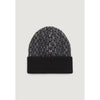 Calvin Klein Black Alpaca Leather Caps Baseball Hat