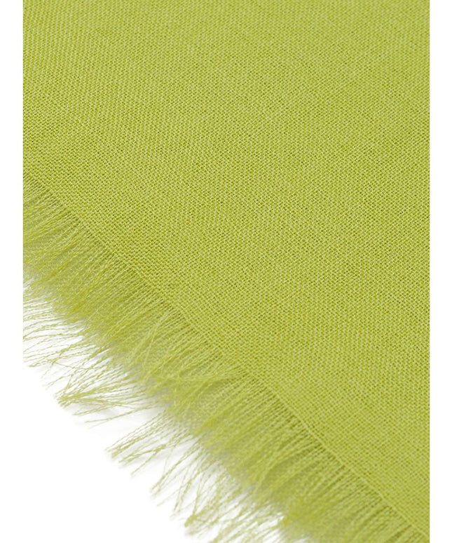 Tessitura di Novara Green Cashmere Scarf