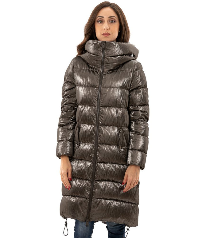 Herno Silver Viscose Jackets & Coat