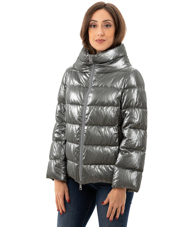 Herno Silver Viscose Jackets & Coat