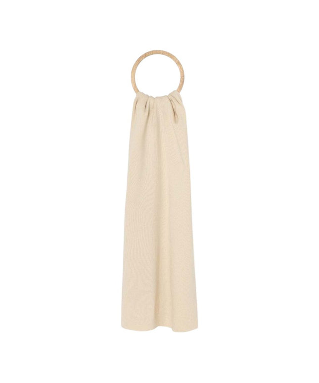 Calvin Klein Cream Recycled Polyester Scarf