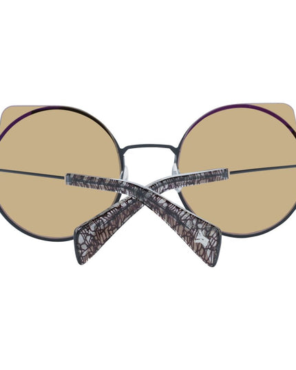 Yohji Yamamoto Gray Men Sunglass