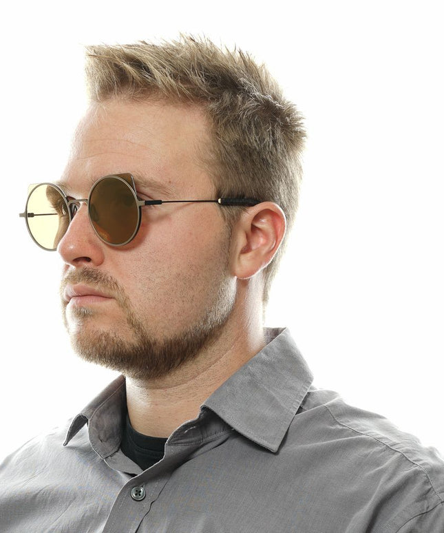 Yohji Yamamoto Gray Men Sunglass