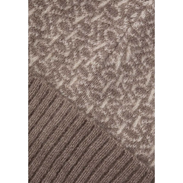 Calvin Klein Beige Alpaca Leather Caps Baseball Hat