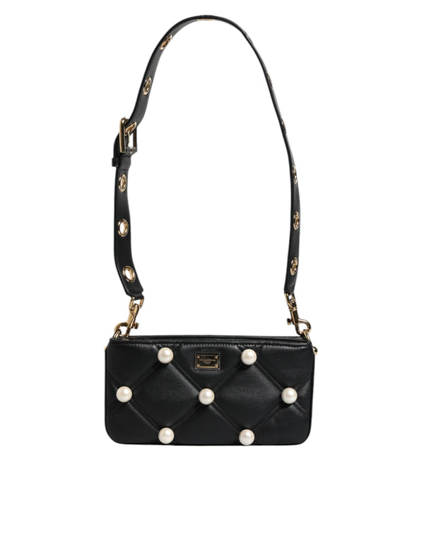 Dolce & Gabbana Leather Logo Outfito.ae