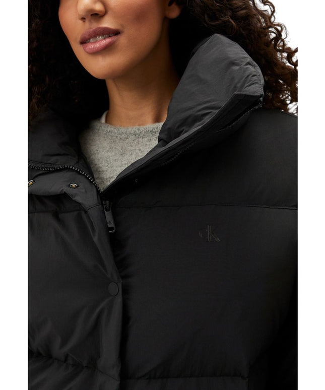 Calvin Klein Jeans Black Polyester Jackets & Coat