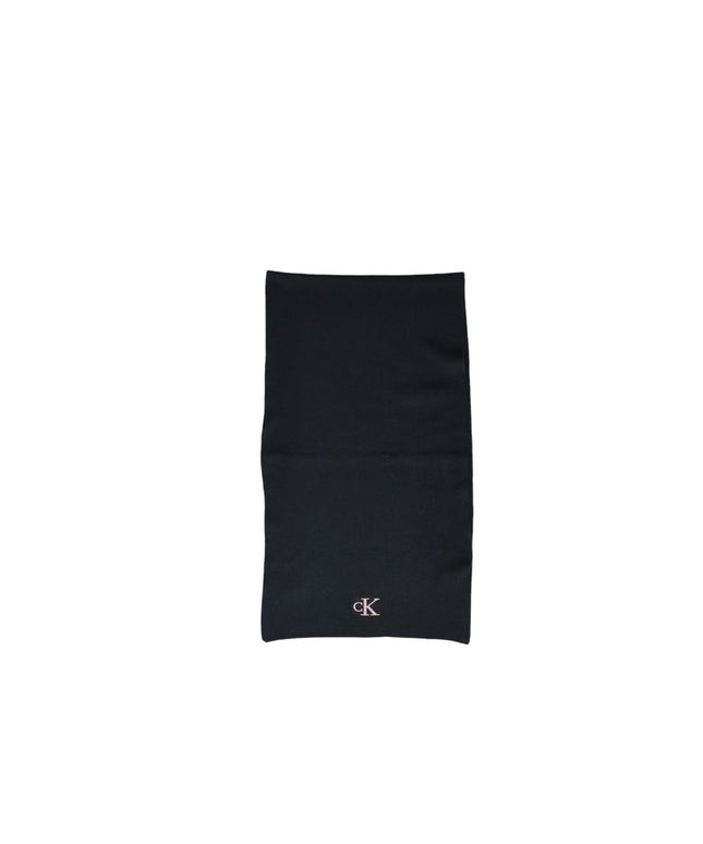 Calvin Klein Black Recycled Polyester Scarf