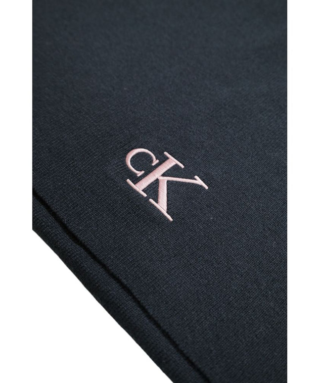 Calvin Klein Black Recycled Polyester Scarf