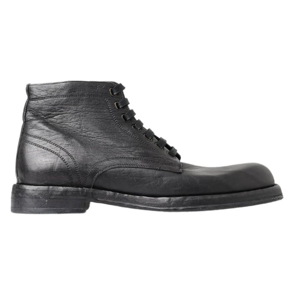 Dolce & Gabbana Leather Logo Outfito.ae