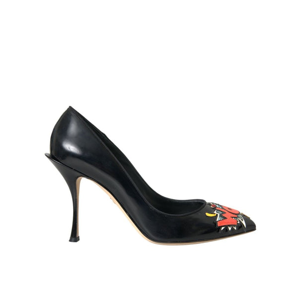 Dolce & Gabbana Leather Logo Outfito.ae