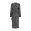 Crida Milano Como Dress in crêpe de chine