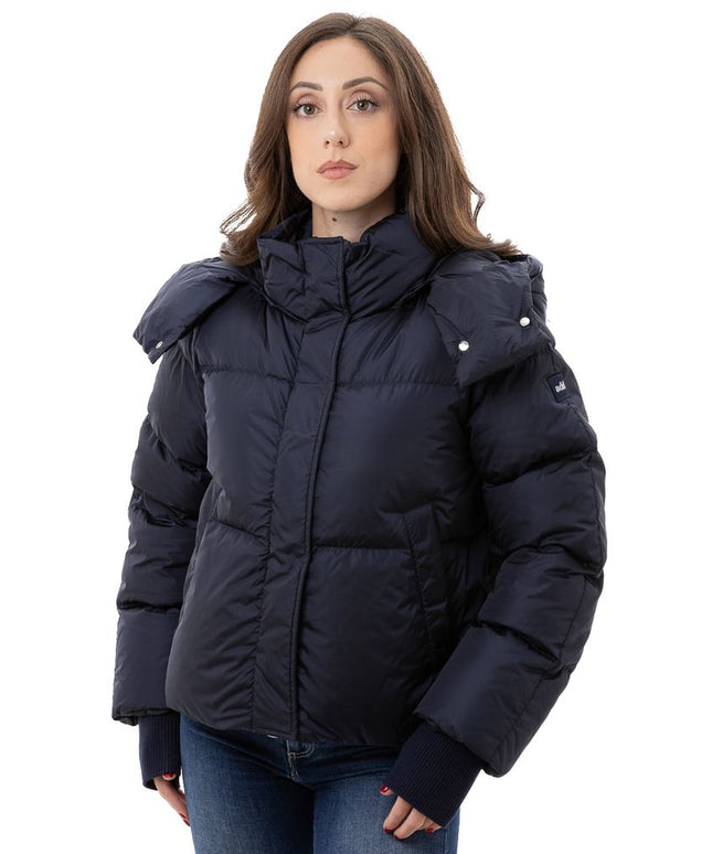 Add Blue Polyamide Jackets & Coat