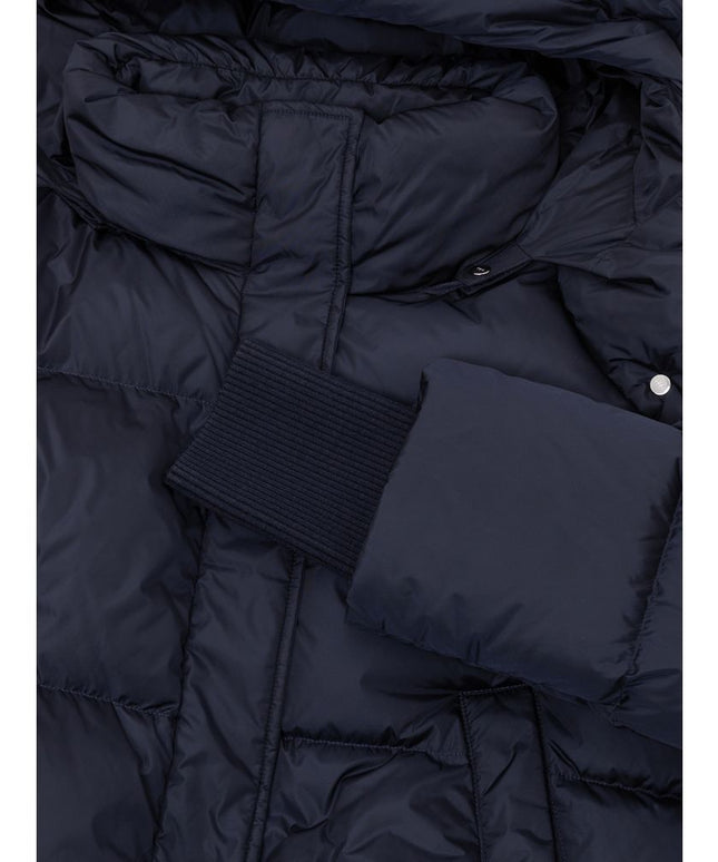 Add Blue Polyamide Jackets & Coat