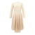 Lardini Beige Cotton Elegance Dress