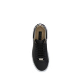 Philipp Plein Black Rubber Low Top Sneakers