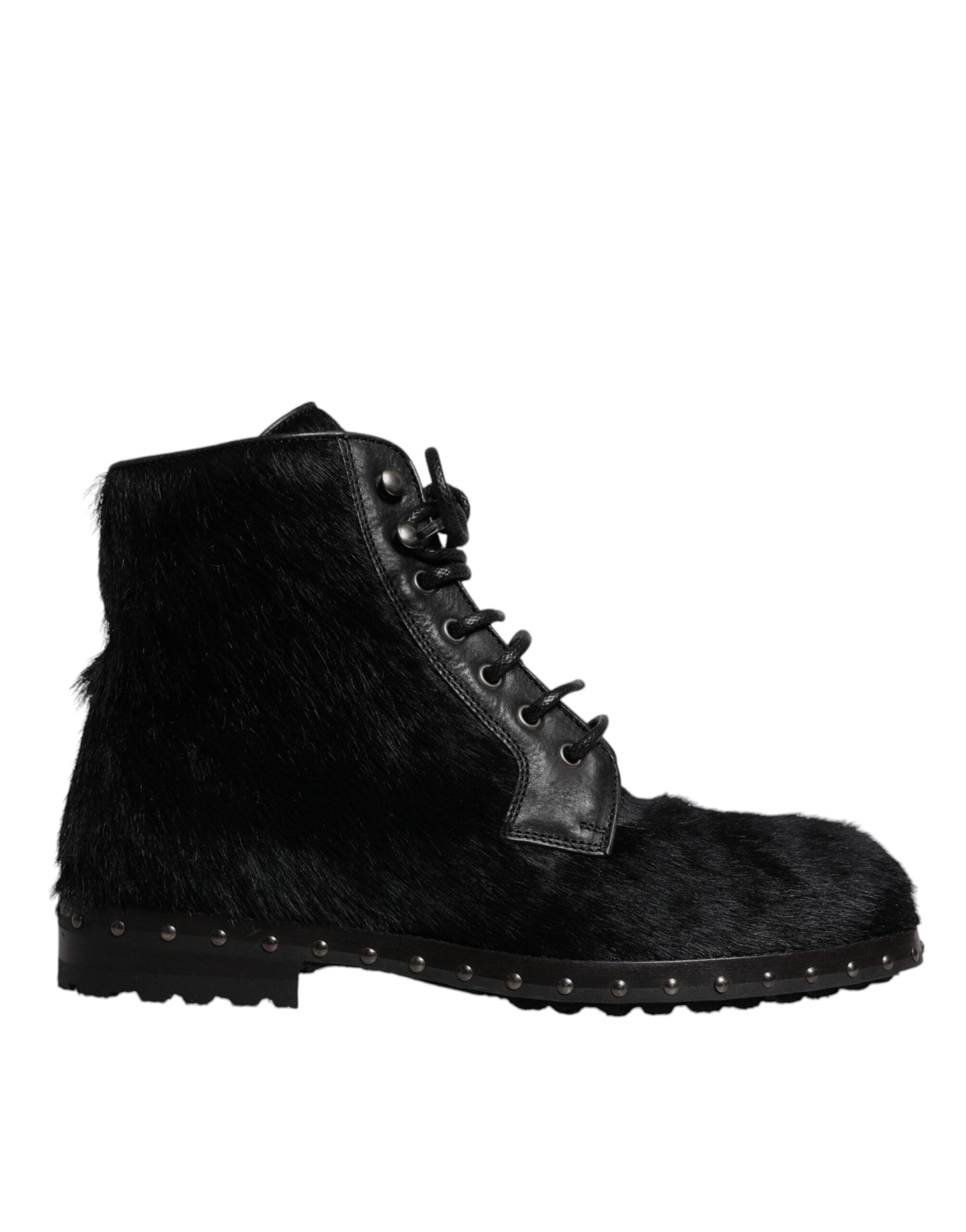 Dolce & Gabbana Leather Logo Outfito.ae