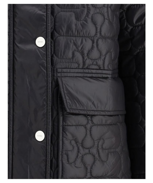 Ganni Glossy finish Down Jacket